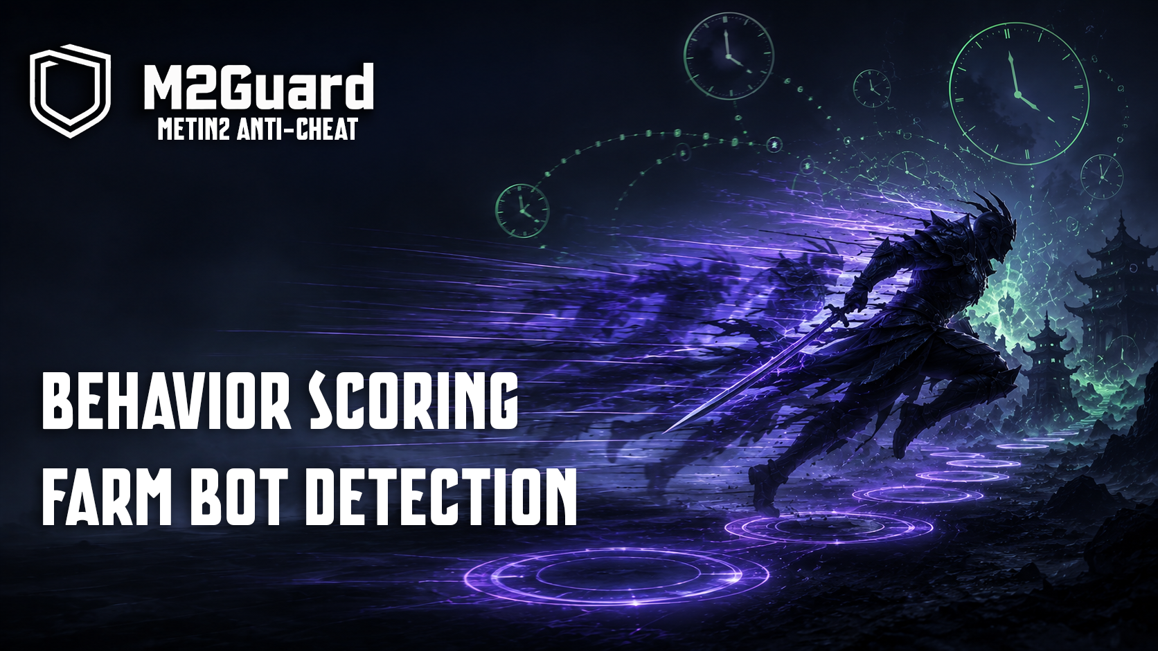 Metin2 Anti-Cheat: Behavior Scoring for Farm Bot Detection